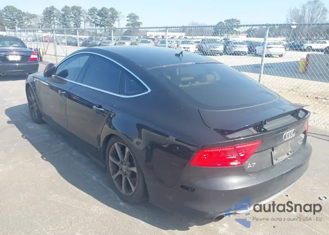 2013 Audi A7 3.0T Premium from USA, damaged, VIN WAU3GAFC4DN080540